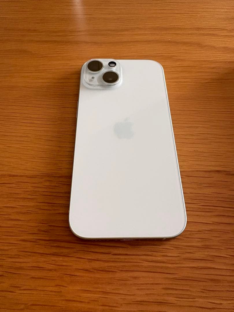 iPhone15 本体 ブルー SIMフリー 128GB ケース・箱付き