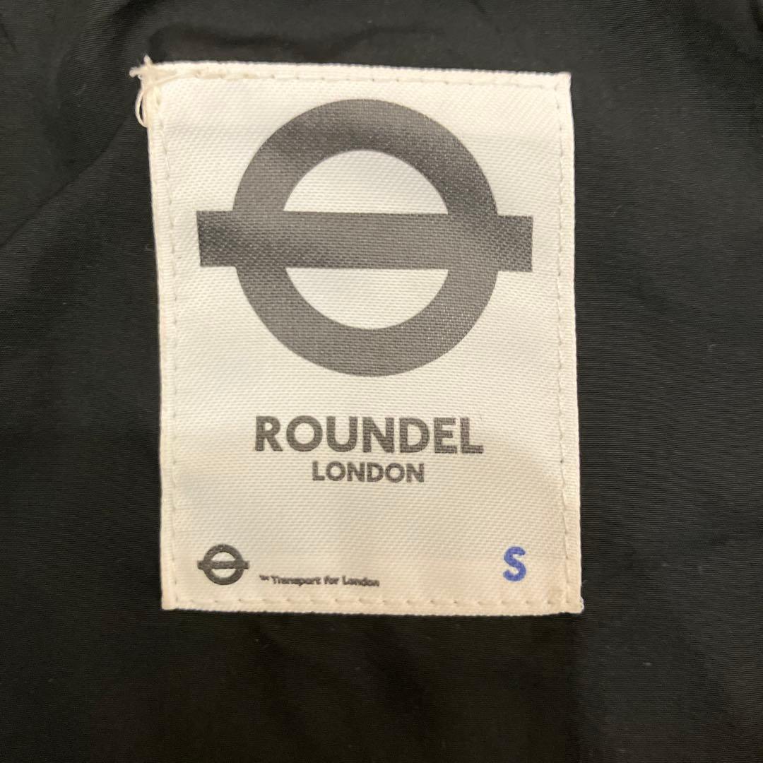 【ROUNDEL】イギリス製　バックプリント　ブルゾン