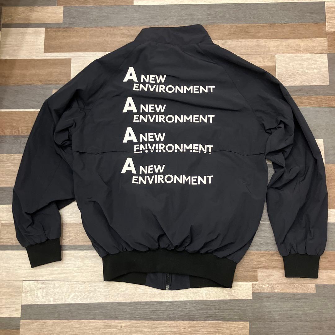 【ROUNDEL】イギリス製　バックプリント　ブルゾン