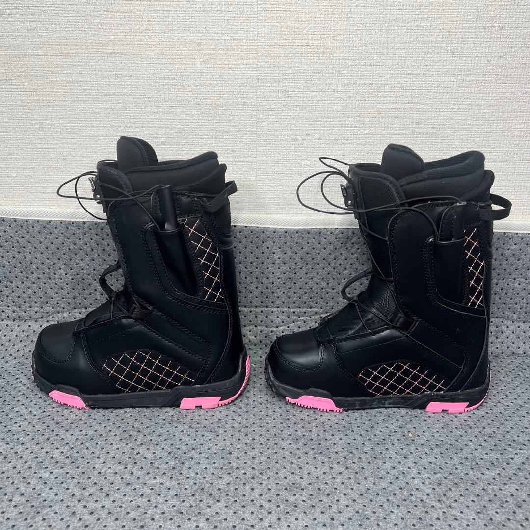 数回使用 23.5cm VAXPOT レディース レースブーツ スノーボード