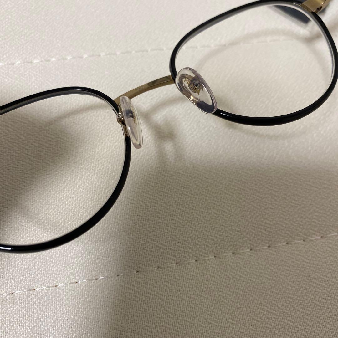 まった♫ PRADA/メガネ/PR57SVD1AB1O1 ボストン 度入り