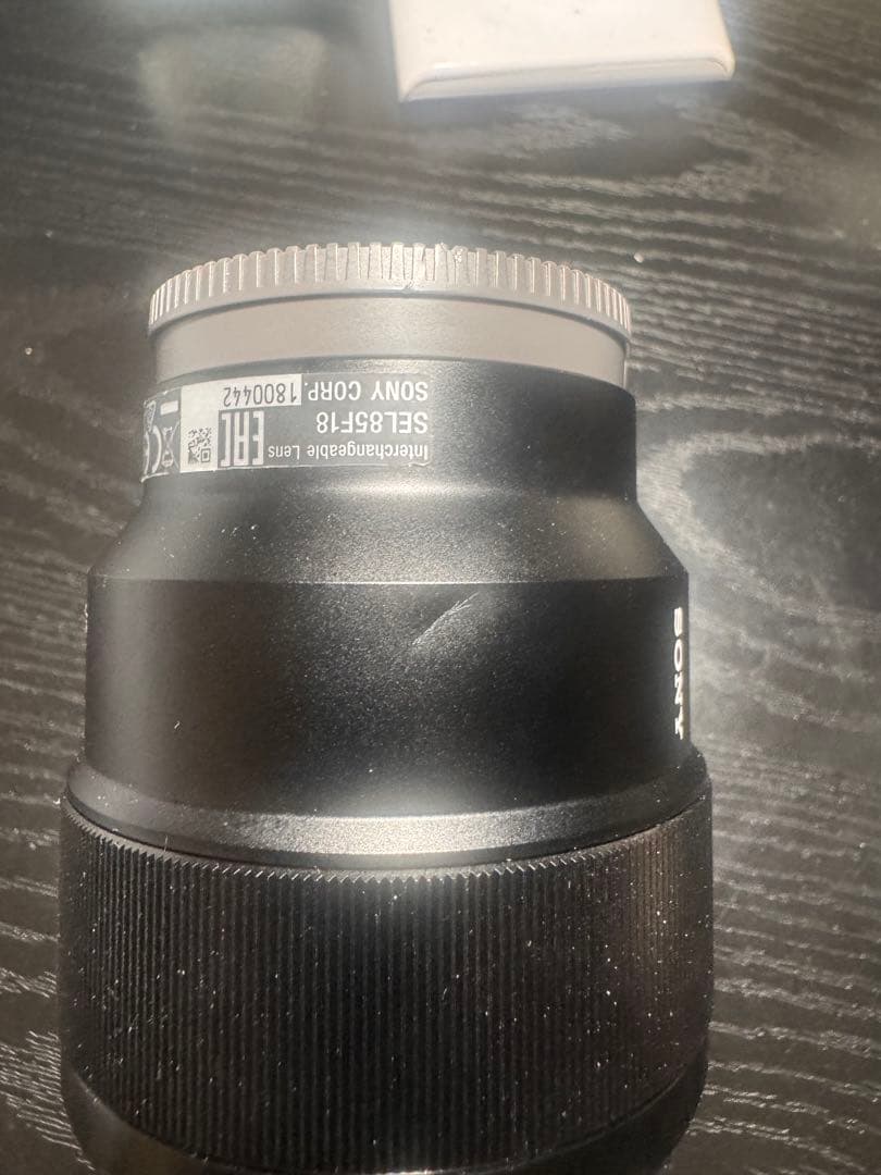 SONY SEL85F18 85mm F1.8レンズ