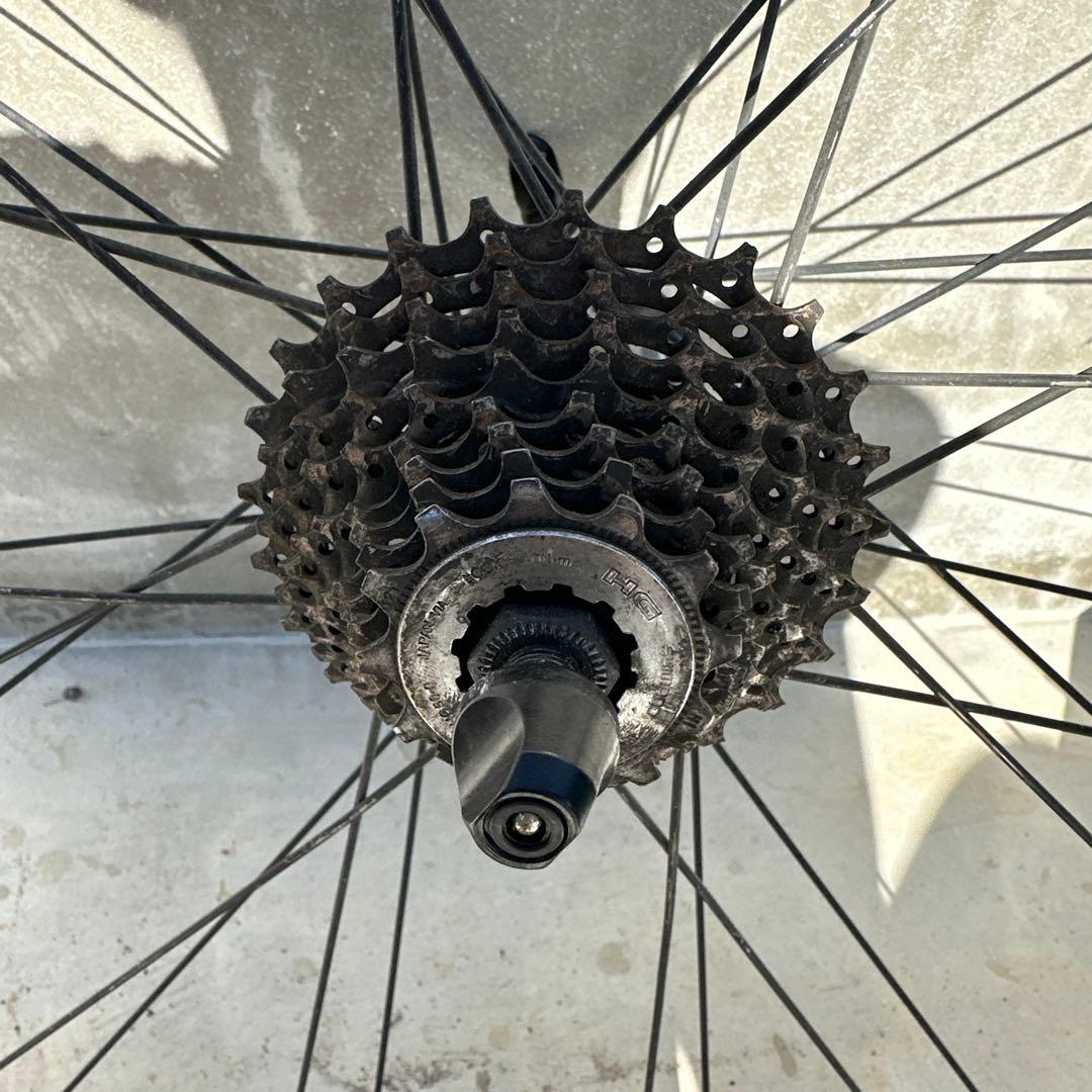 Bianchi 水色 ロードバイクフレーム + Tiagraホイール