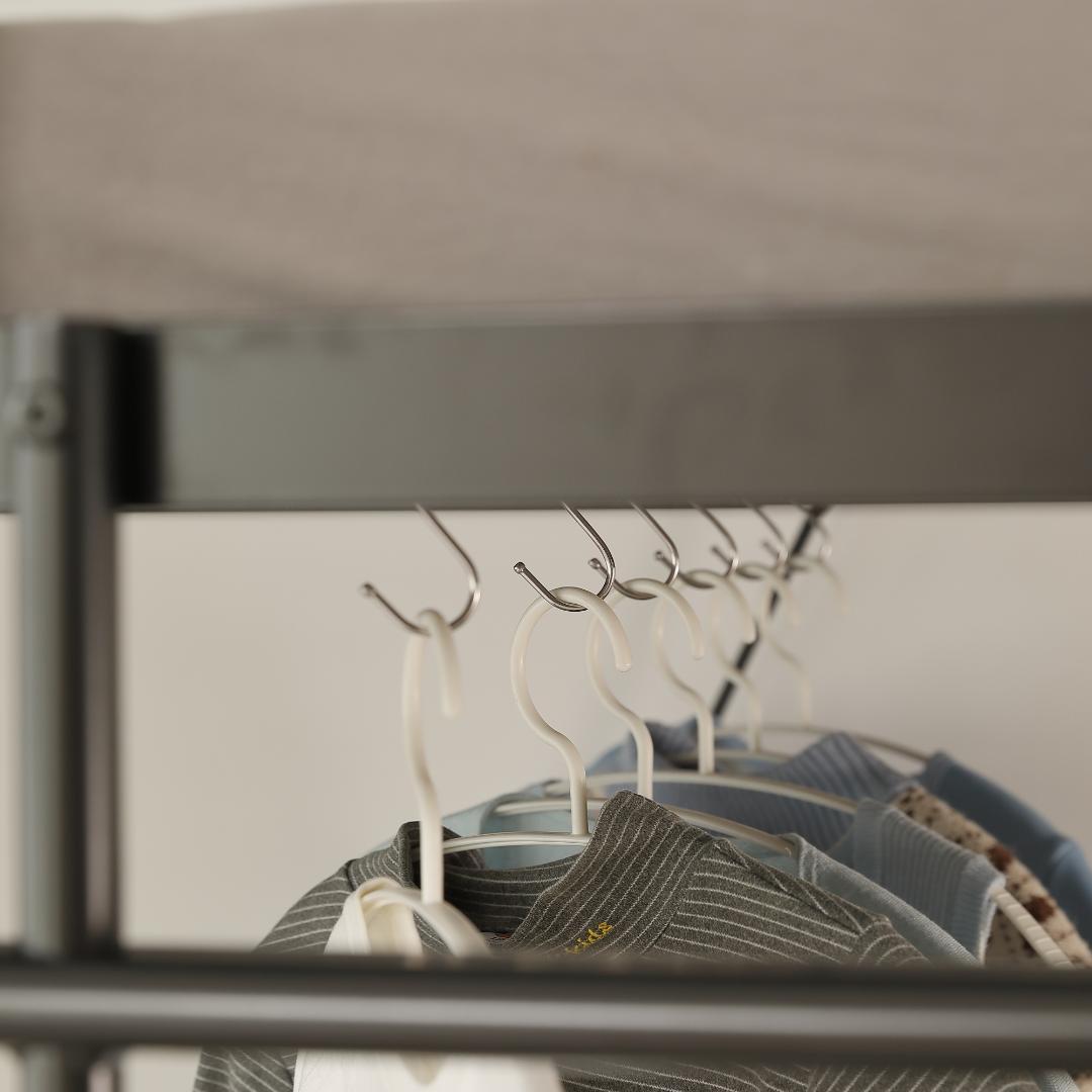 限定価格！ロフトベッド（S）コンセント付き ベッド 大人用 二段ベッド 耐震