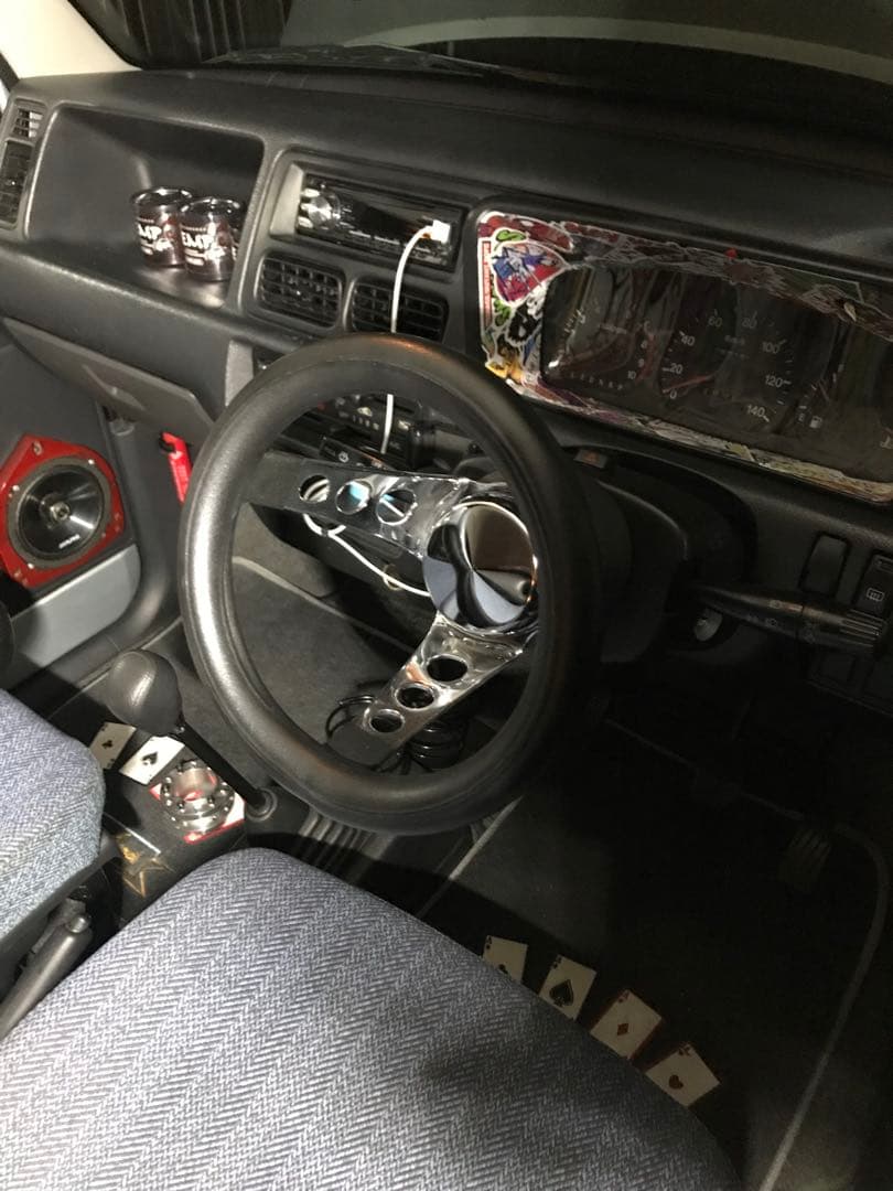 美品‼️グラント極小径ステアリング3スポーク21.5φ‼️