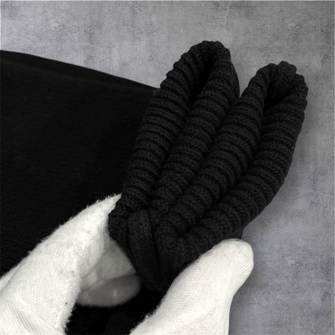 大人気‼️STONE  クルーネックニット ウール ブラック 完売品M