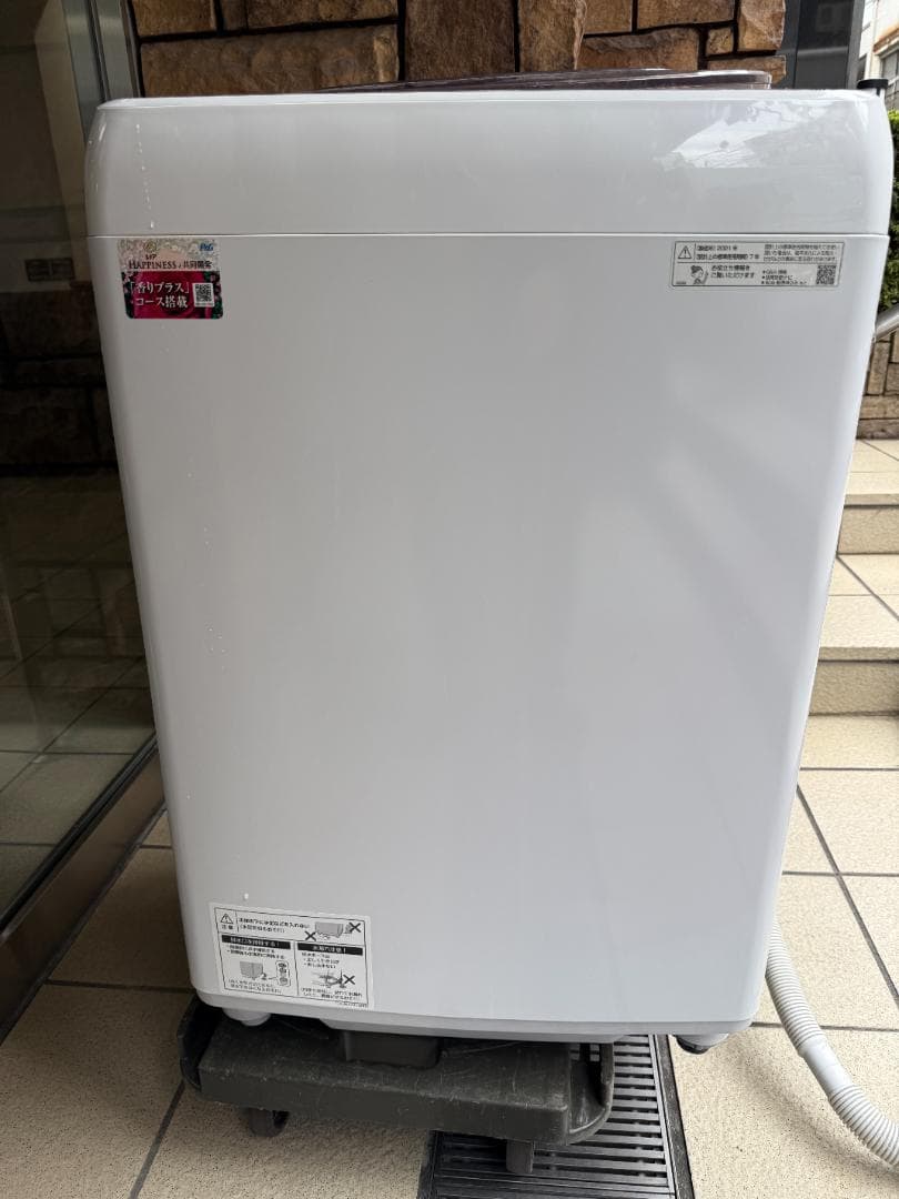 【美品】SHARP シャープ 6キロ 洗濯機 ES-G10EBK 2021年製