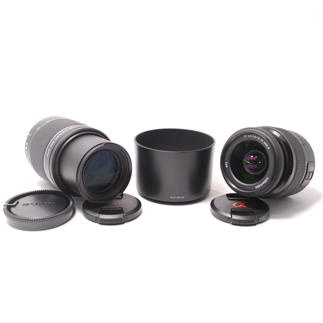 ❤即購入1000円OFF❤ショット4枚極美品❤SONY α65 Wズームキット