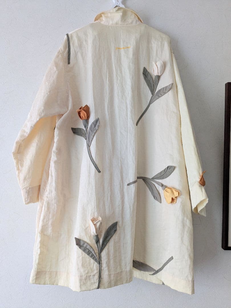 ポテチーノ❤お花（後にも花）　可愛い❤レインコート　ナイロン