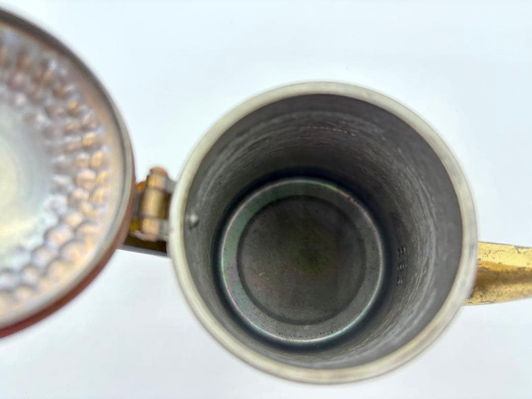 ※希少:Kalita 蝶番付き銅ポット0.7l &1.5l