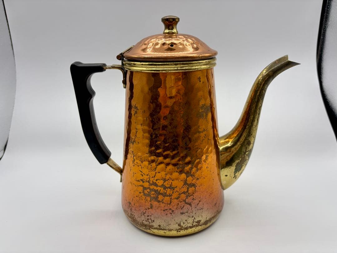 ※希少:Kalita 蝶番付き銅ポット0.7l &1.5l