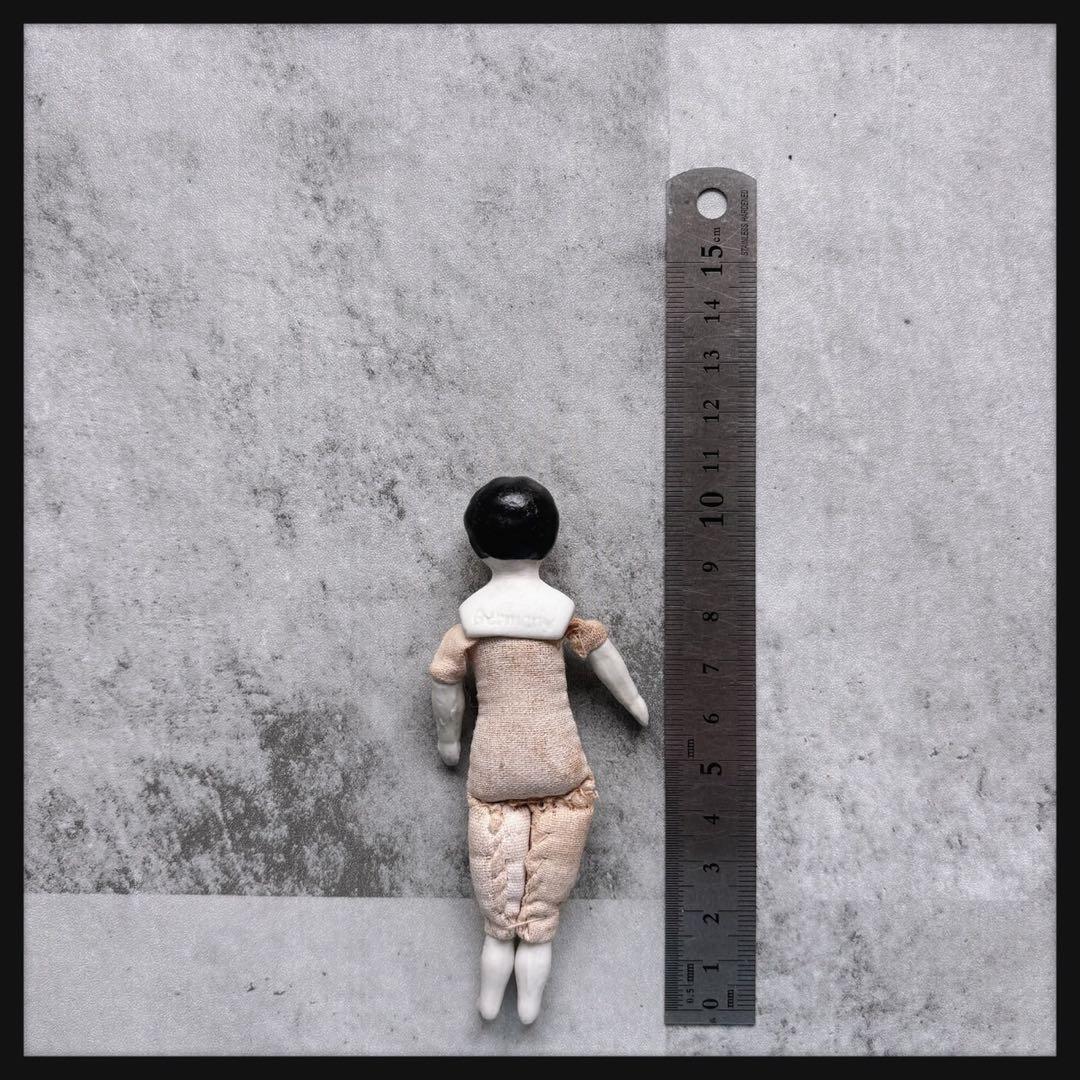 アンティーク 小さなチャイナヘッドドール　Ａ ビスクドール