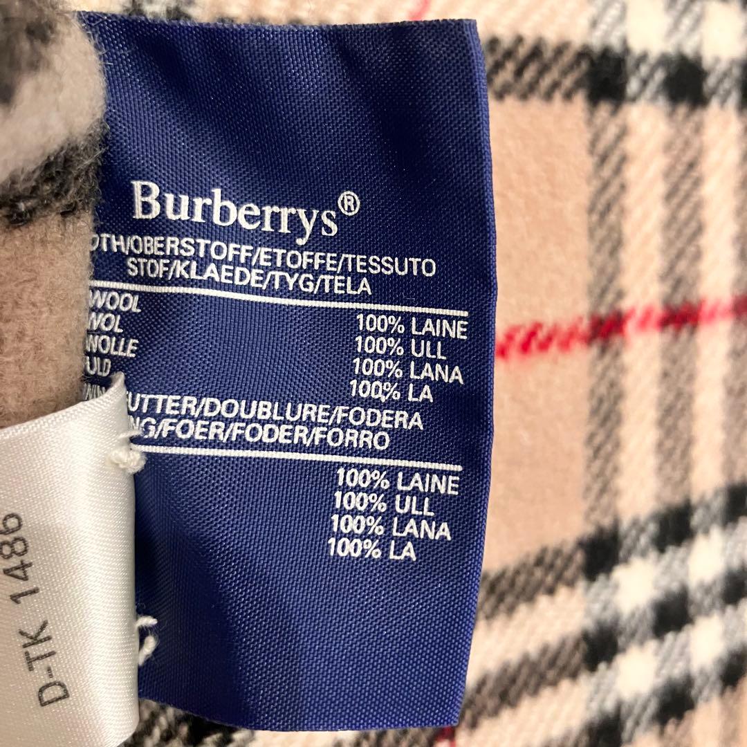Burberrys ダッフルコート　2way ロング　LL相当　ノバチェック