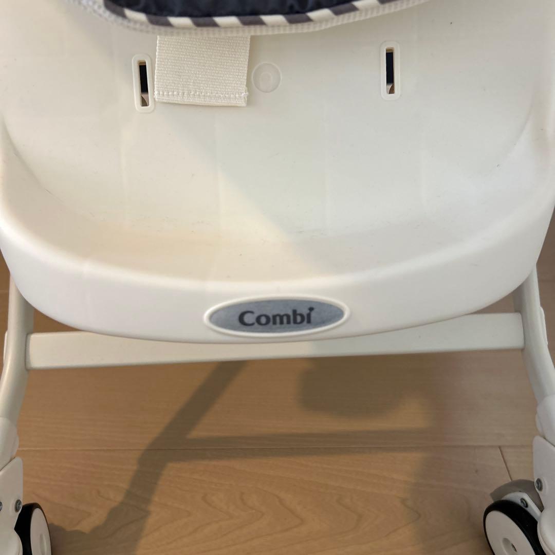【ほぼ未使用品】combi ネムリラ セサミグレーリバーシブルモデル2024手動