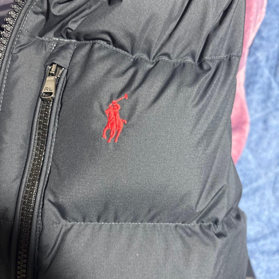Ralph Lauren ダウンベスト ダークグレー値下げ可能‼️