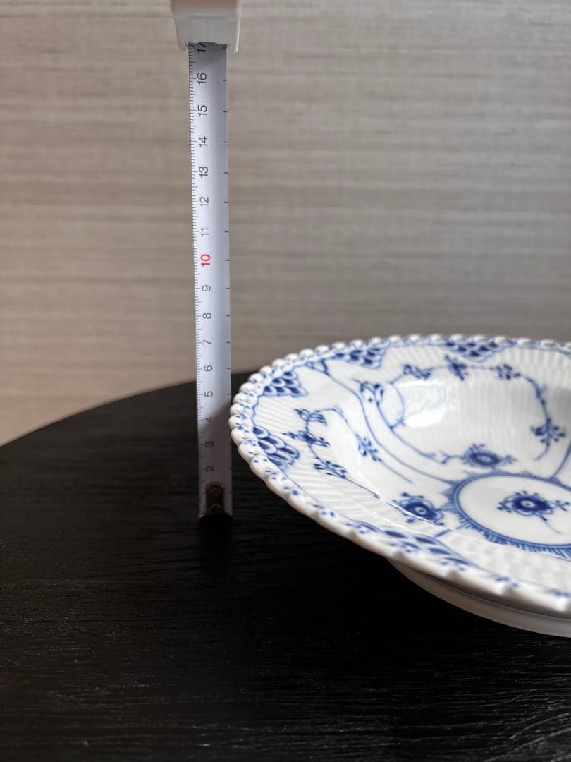 極美品◼️ロイヤルコペンハーゲン　フルレース ディーププレート 23cm