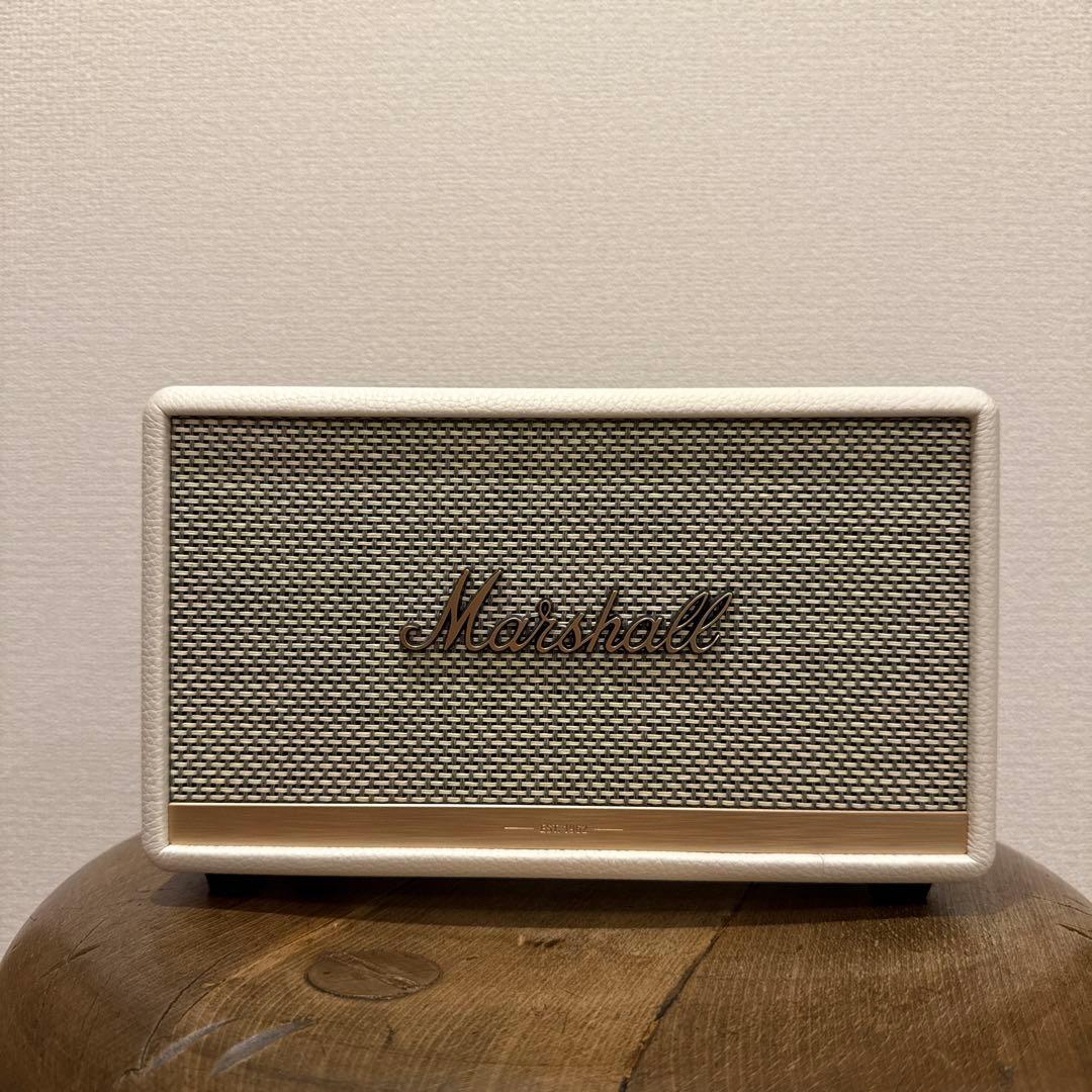 【美品】Marshall ワイヤレススピーカー ホワイト