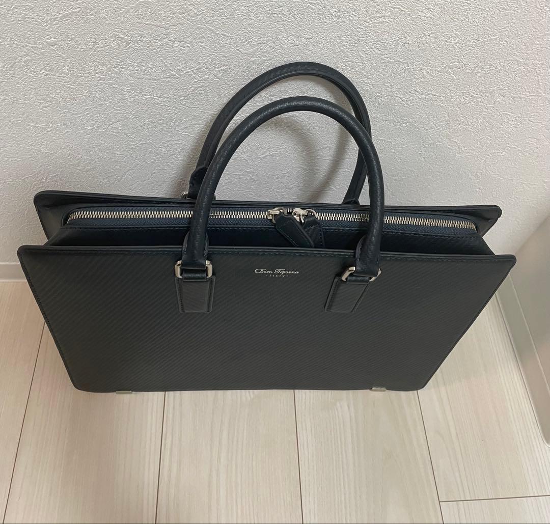 [Dom Teporna] 2way ビジネスバッグ 牛革 PCバッグ