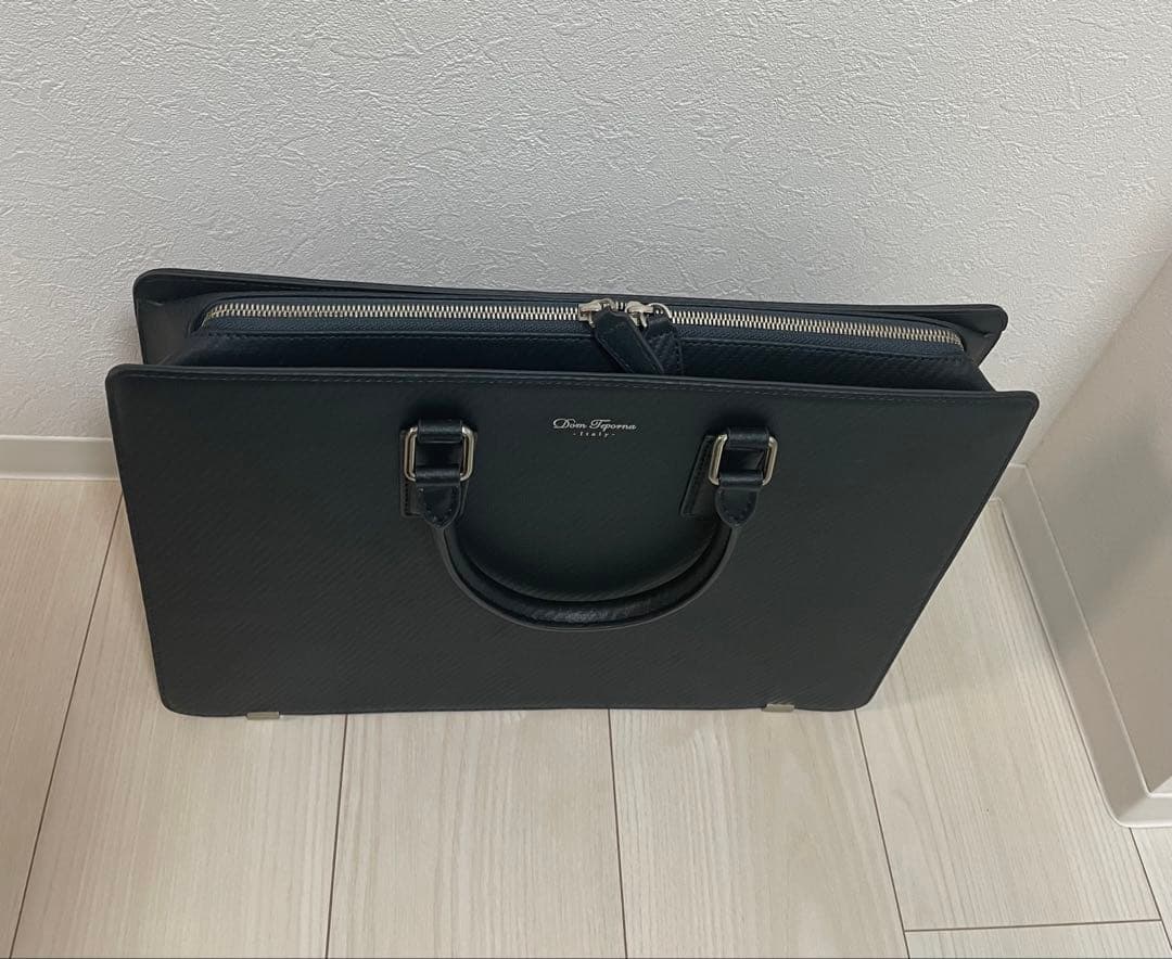 [Dom Teporna] 2way ビジネスバッグ 牛革 PCバッグ