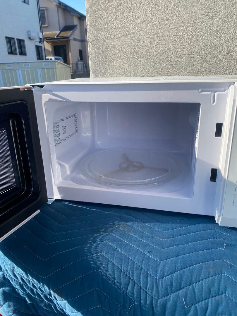 【YAMZEN 2023年製】電子レンジOB-R17TA(W)