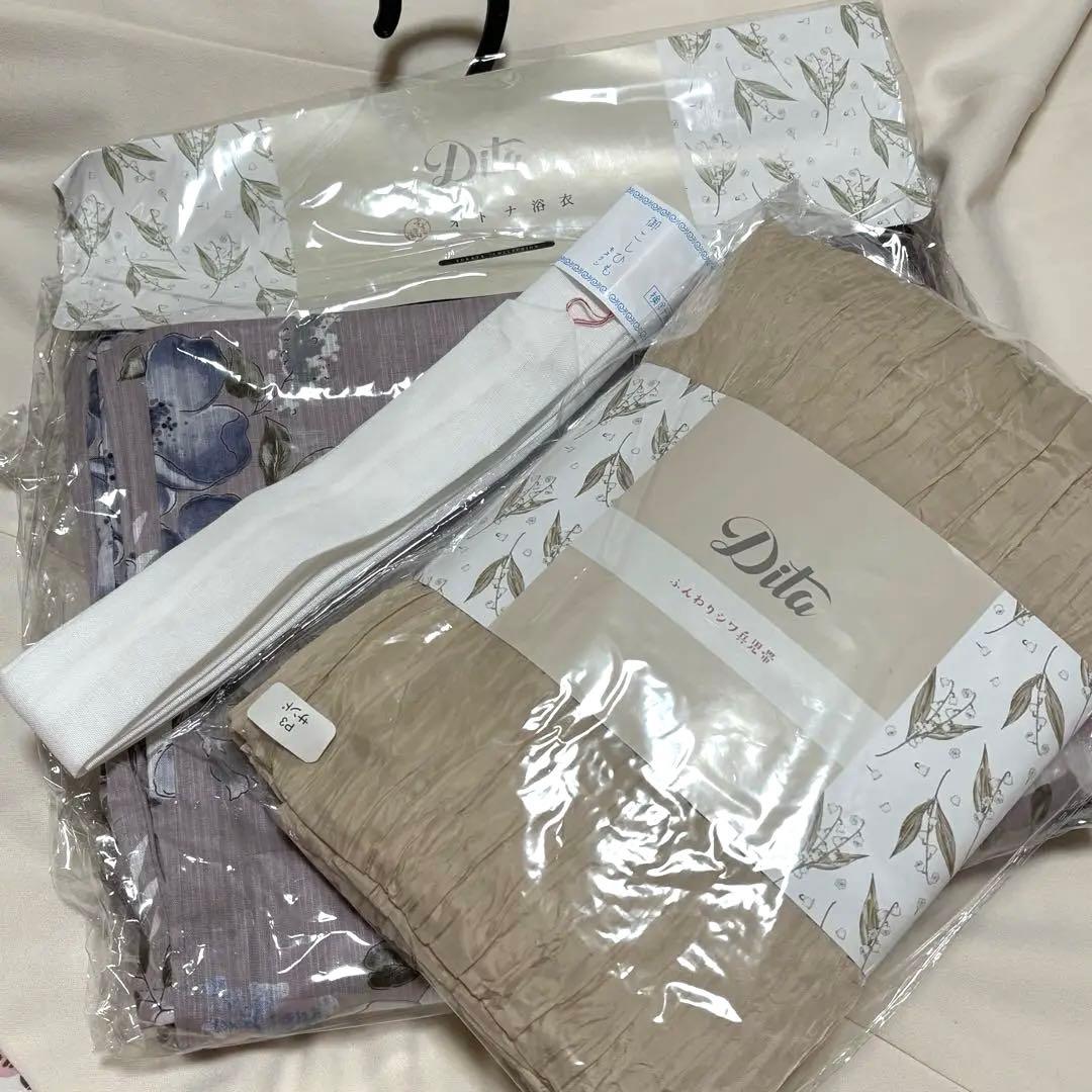 【nunu】Dita 浴衣5点セット