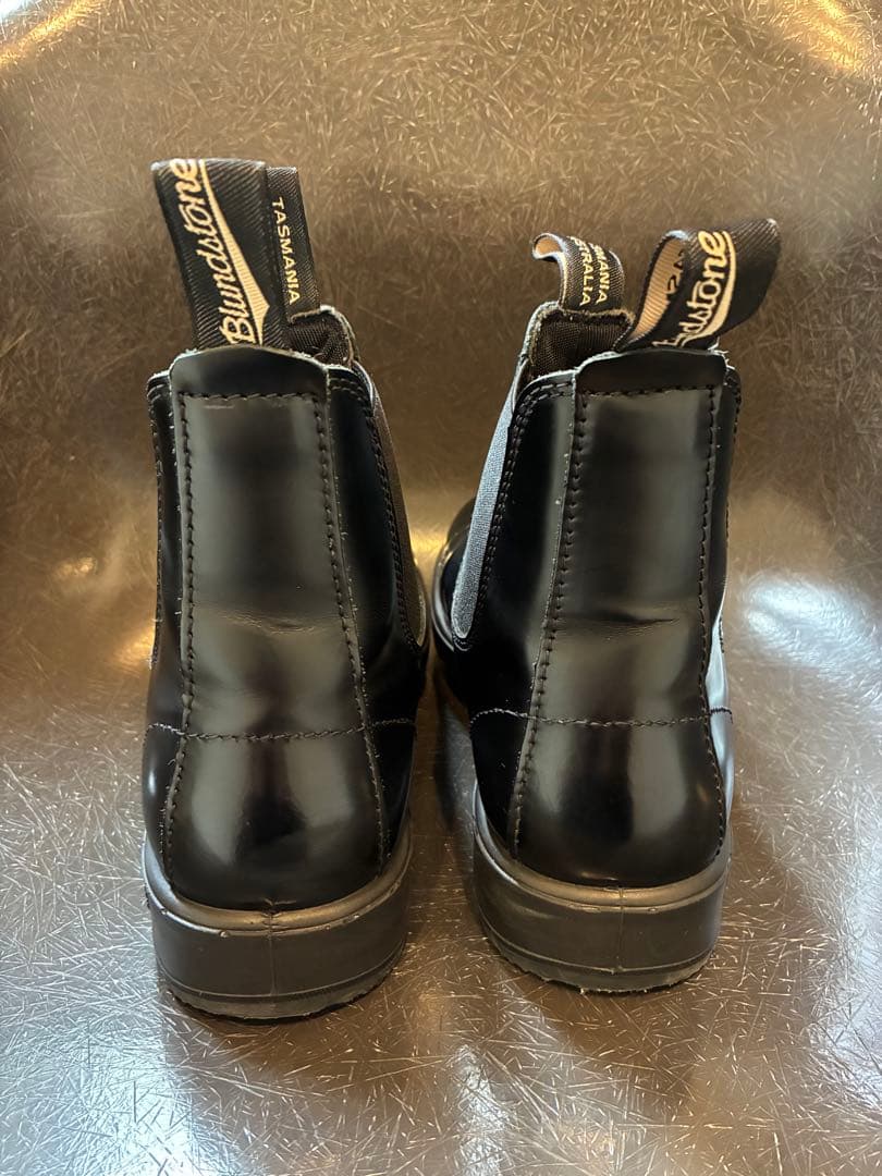 Blundstone ブランドストーン　ブーツ　ブラックブラッシュサイズ7
