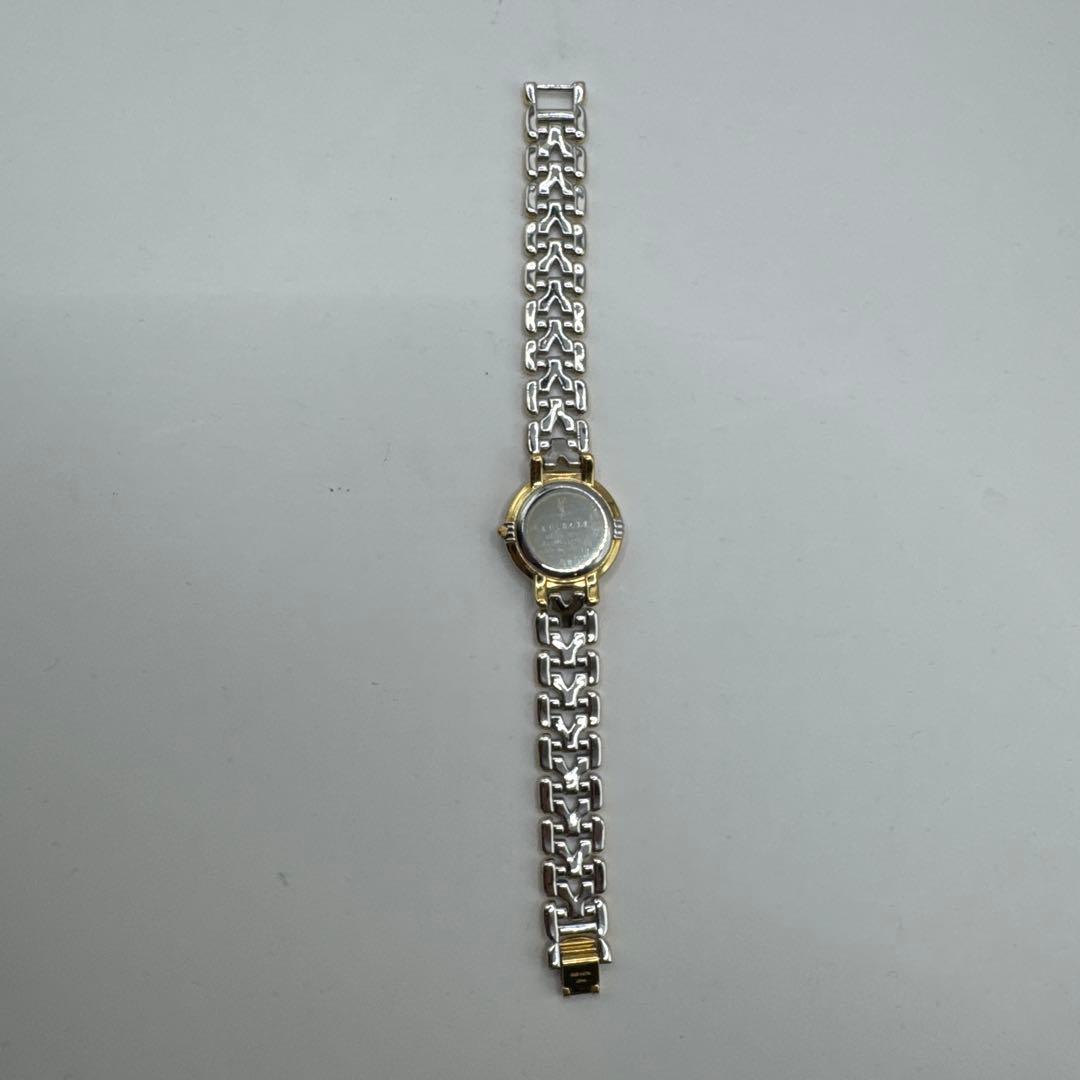 イヴサンローラン YSL コンビ ローマン 腕時計　ゴールド文字盤 予備コマ付