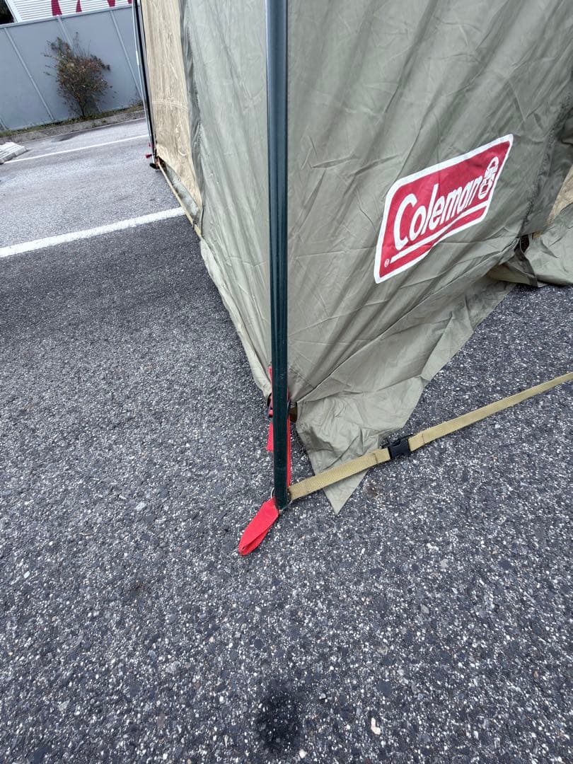 コールマン ラウンドスクリーン 2ルームハウス オリーブ×コヨーテ