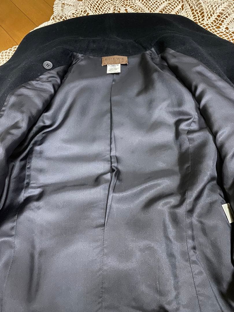 ロエベ　ウールショートコート