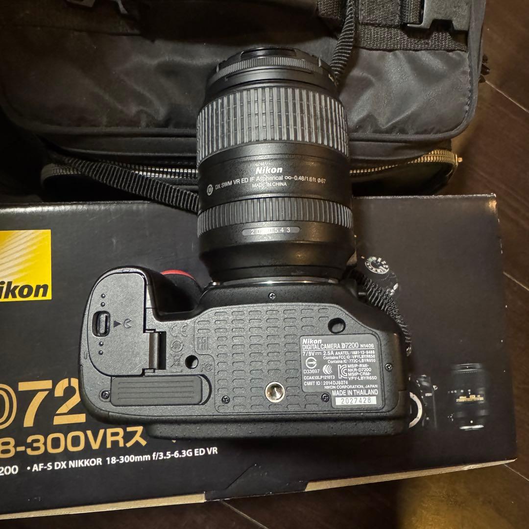 Nikon D7200 18-300mm 超望遠セット 超美品 即使用、発送可