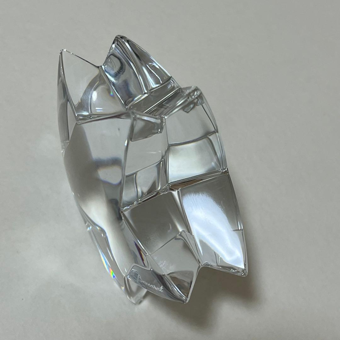 【美品】バカラ ザンザン スター オブジェ 置物 クリスタル Baccarat