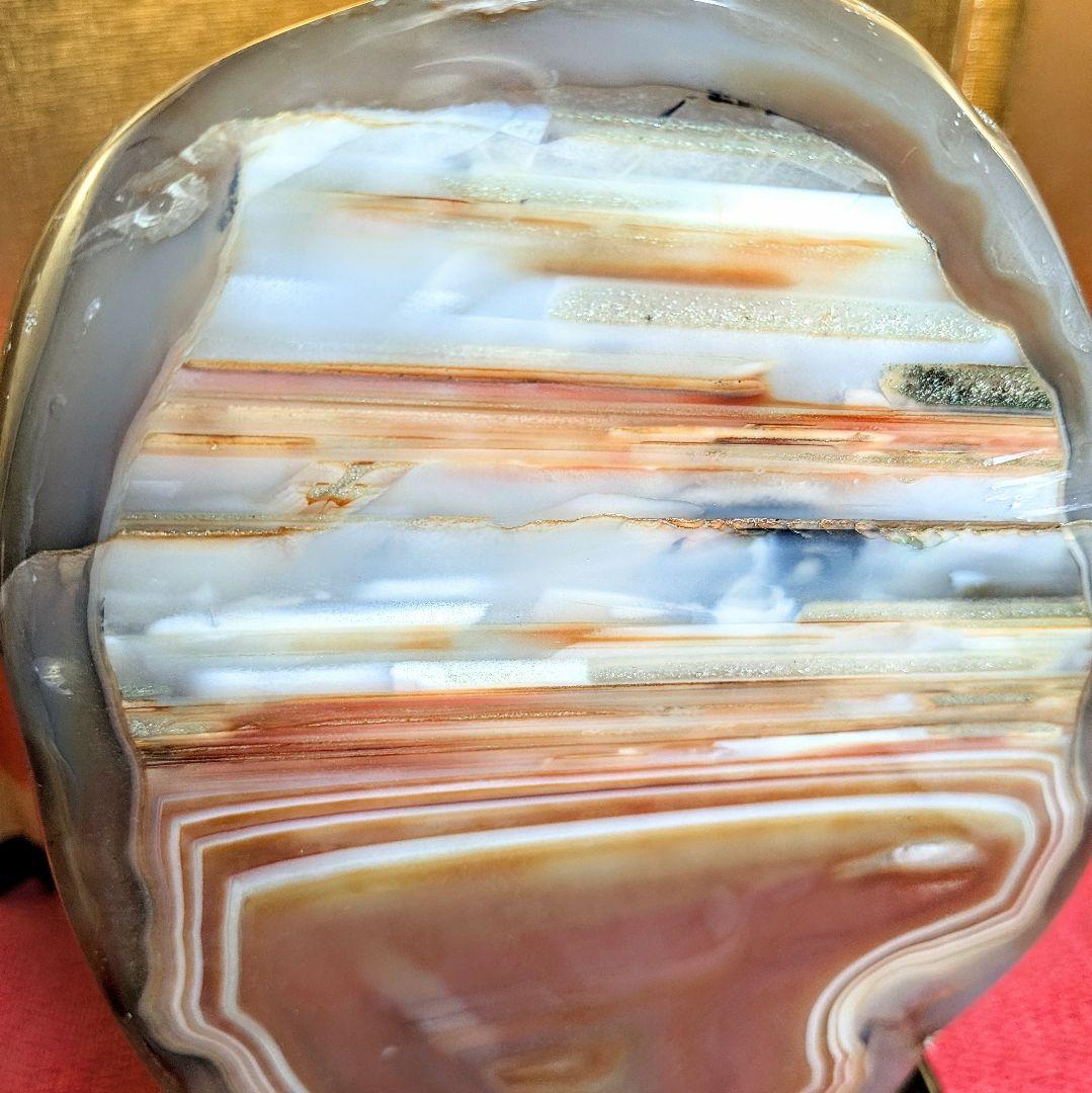 メノウ 1.8㌔ 鑑賞石 観賞石 水石 盆石 天然石 鉱物 ジャスパー