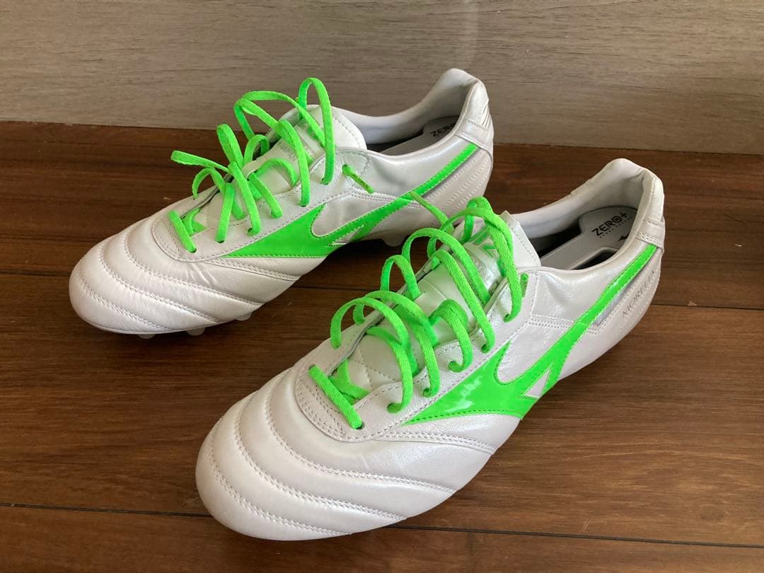 『新品未使用限定品』モレリア2 Japan グリーンホワイト26.5