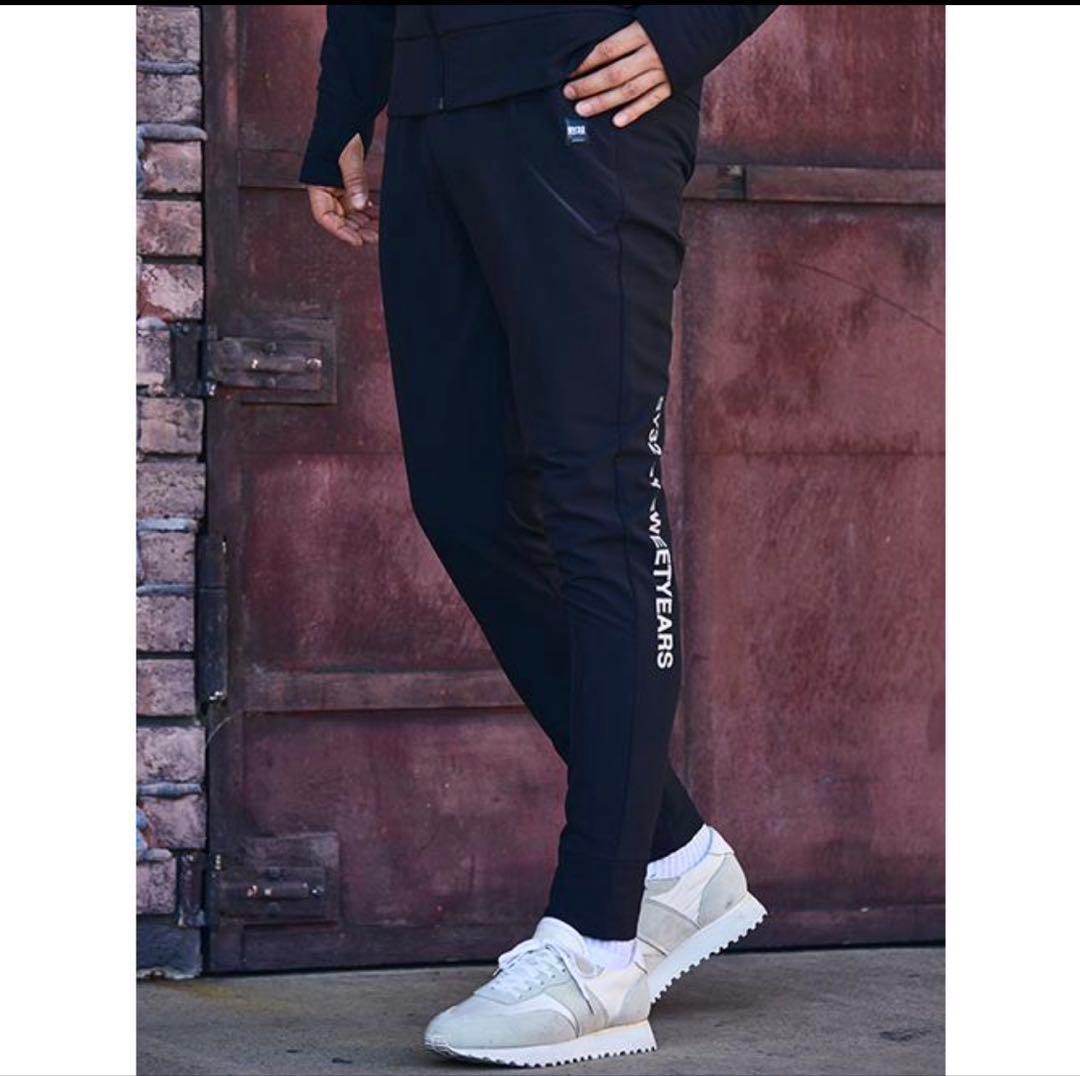 撥水　裏起毛　防風ロングパンツ　秋冬　サイズXL メンズ　ホワイト　防寒　ゴルフ