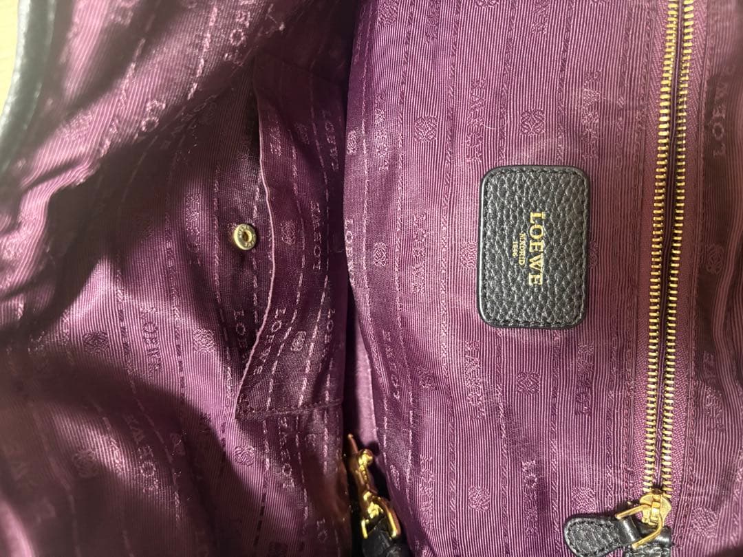 ★美品★ロエベLOEWE バック　カリエ　ブラック