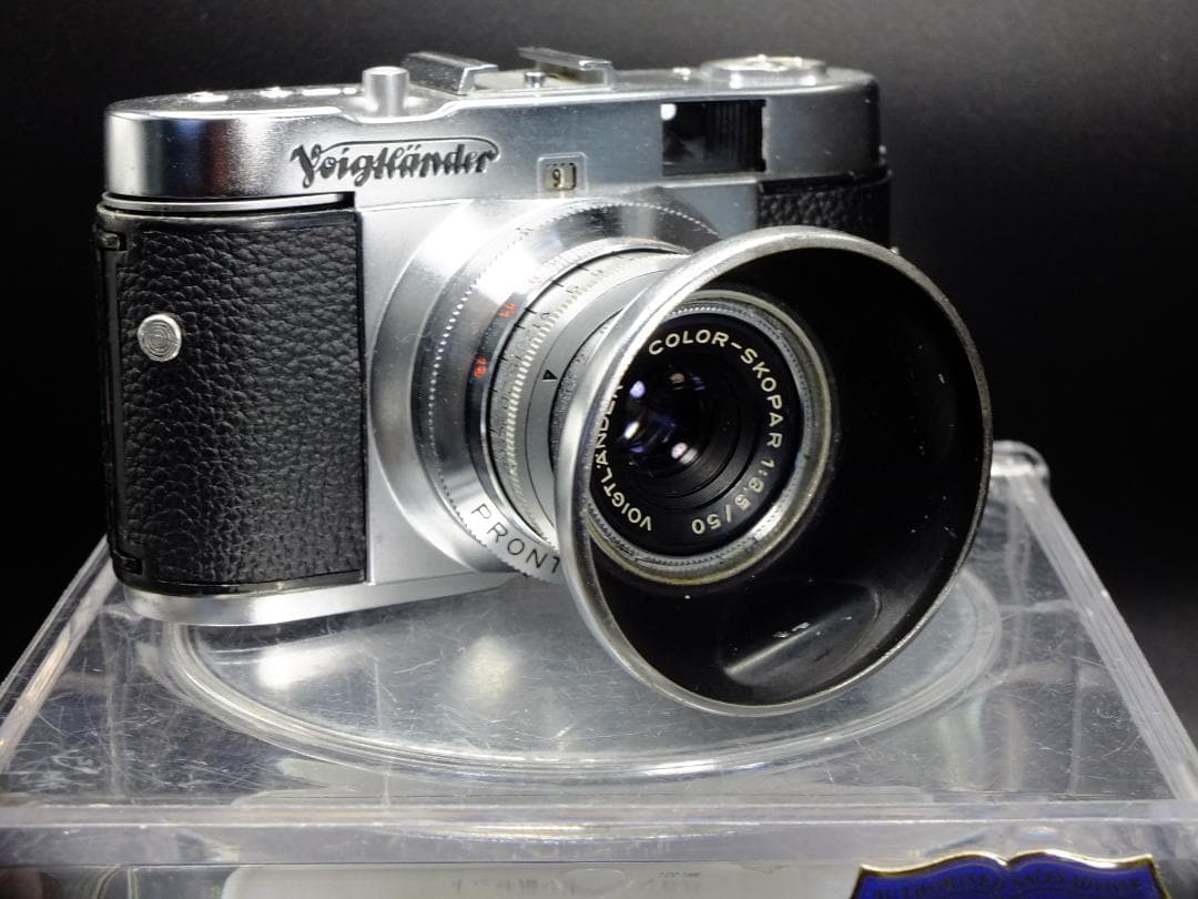 フォクトレンダーVITO B前期型／50mmF3.5フード付【実写確認済整備品】