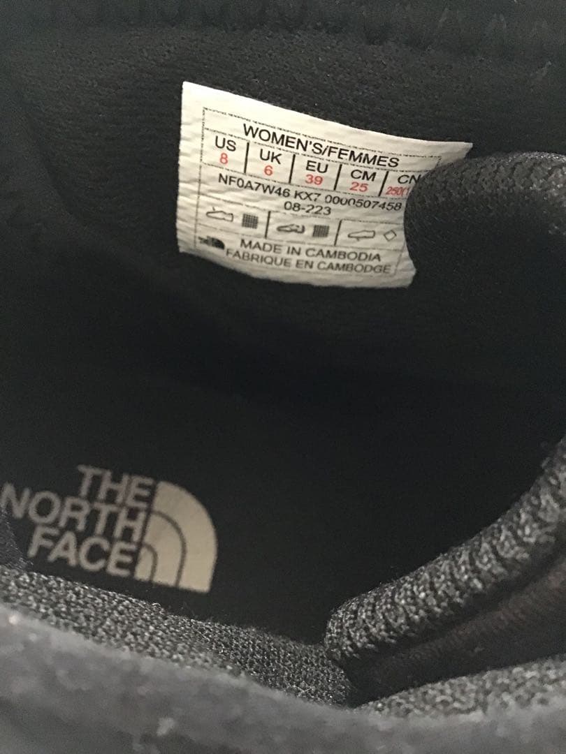 THE NORTH FACEノースフェイス ヌプシ チャッカブーツ 25