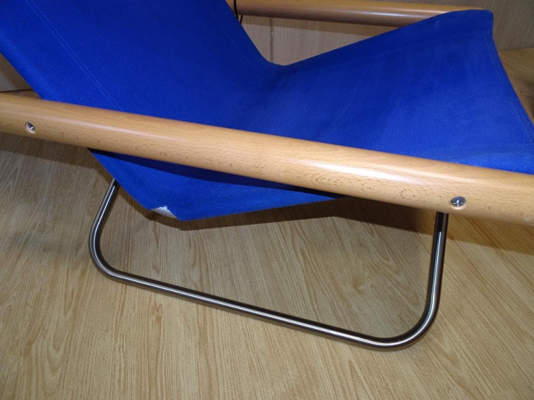 ■美品　Nychair X ニーチェアX オットマン　ブルー セット