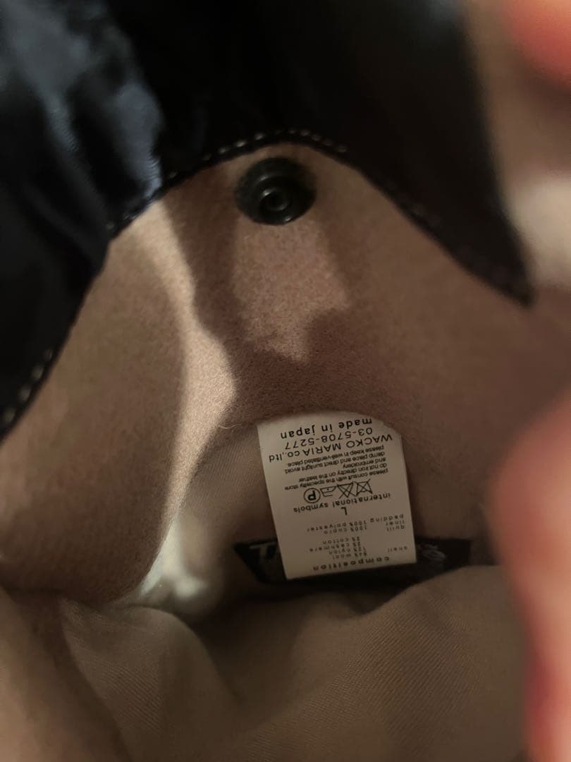 ジャケット・アウター WACKO MARIA LEATHER VARSITY JACKET