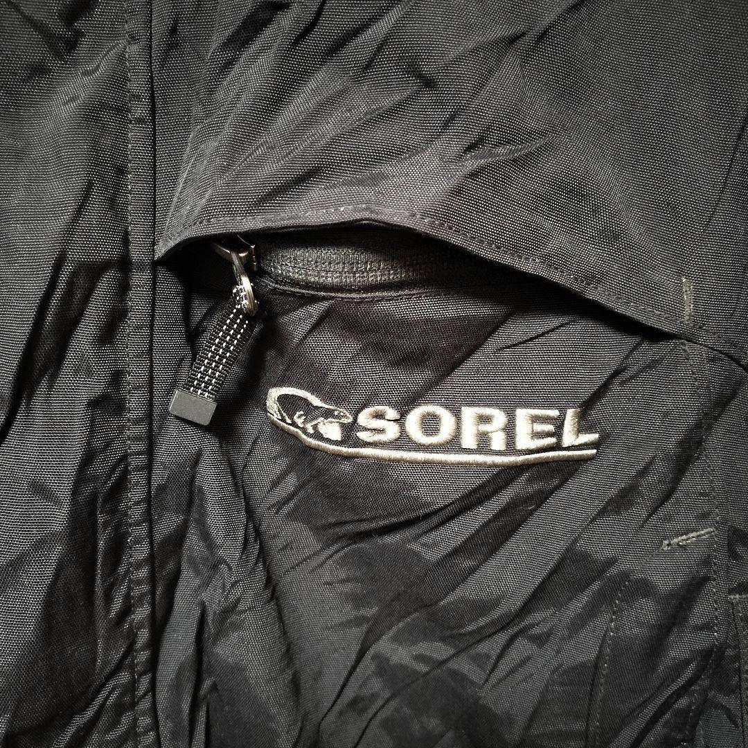 SOREL 防寒防水　裏起毛　ジャケット　スノボー　スキー　ブラック L