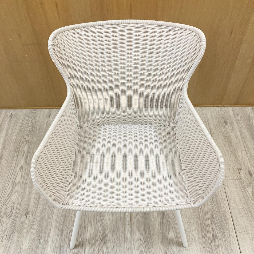 新品オリバー　アウトドアチェア　ガーデンチェア　オランダ　ウーブンプラス　室内外