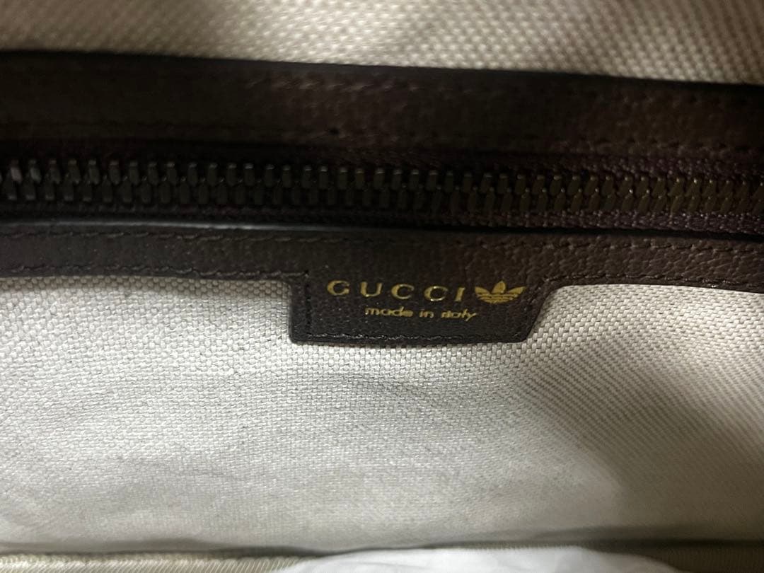 【ヒデ】GUCCI adidas ショルダーバッグ GGパターン