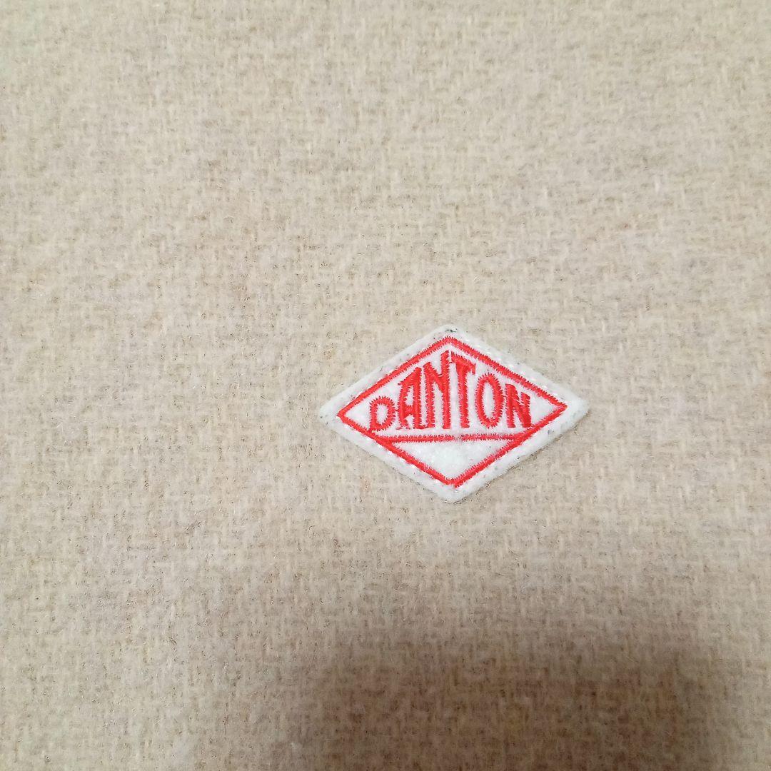 DANTON　ウールモッサノーカラージャケットベージュ36 クリーニング済