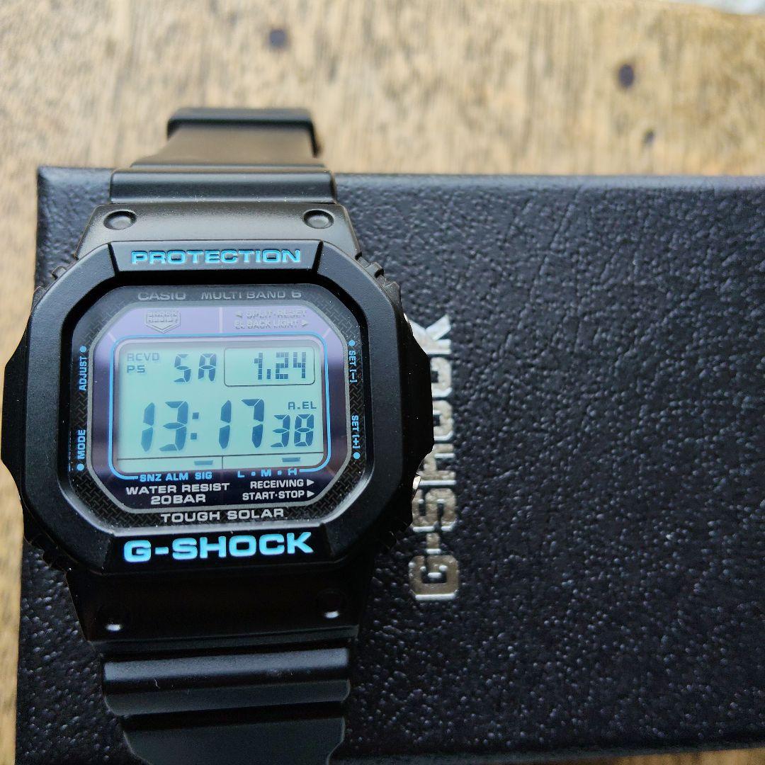 ジーショック　G-SHOCK GW-M5610BA 電波ソーラー　マルチバンド6