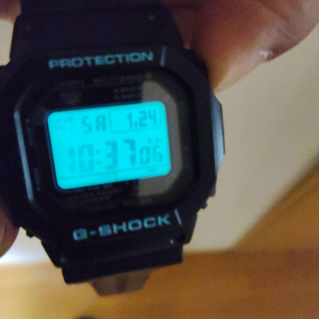 ジーショック　G-SHOCK GW-M5610BA 電波ソーラー　マルチバンド6