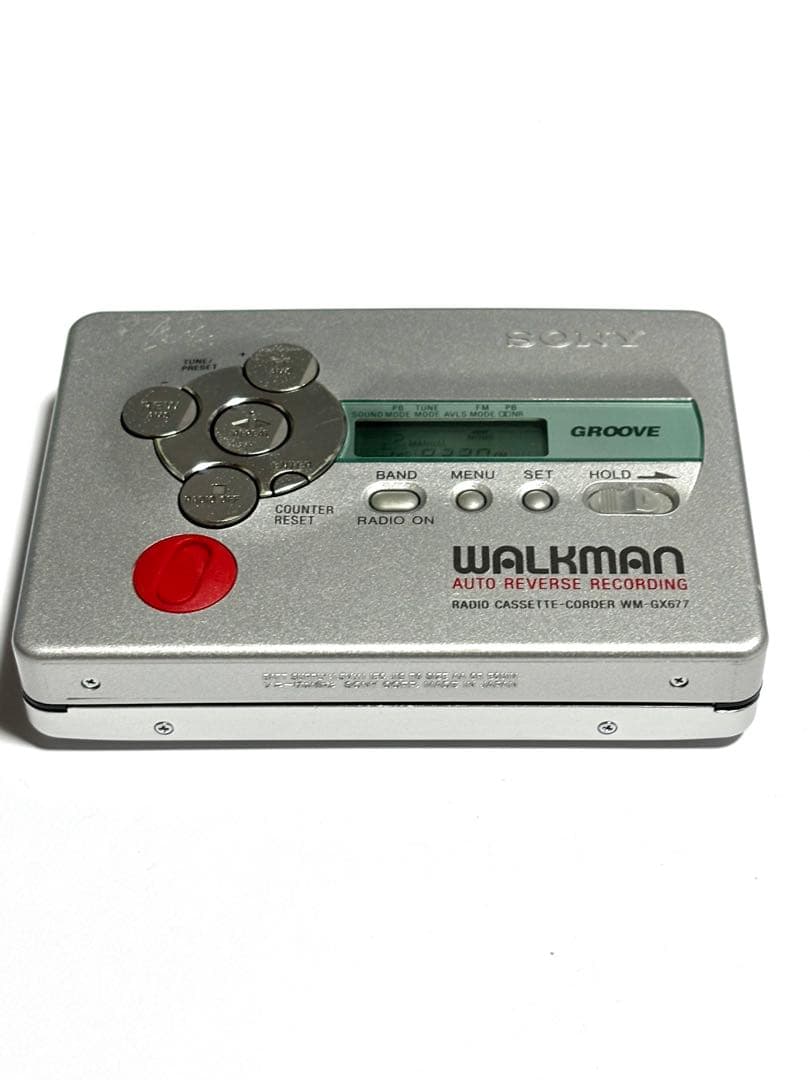 SONY カセットウォークマン WM-GX677 整備品