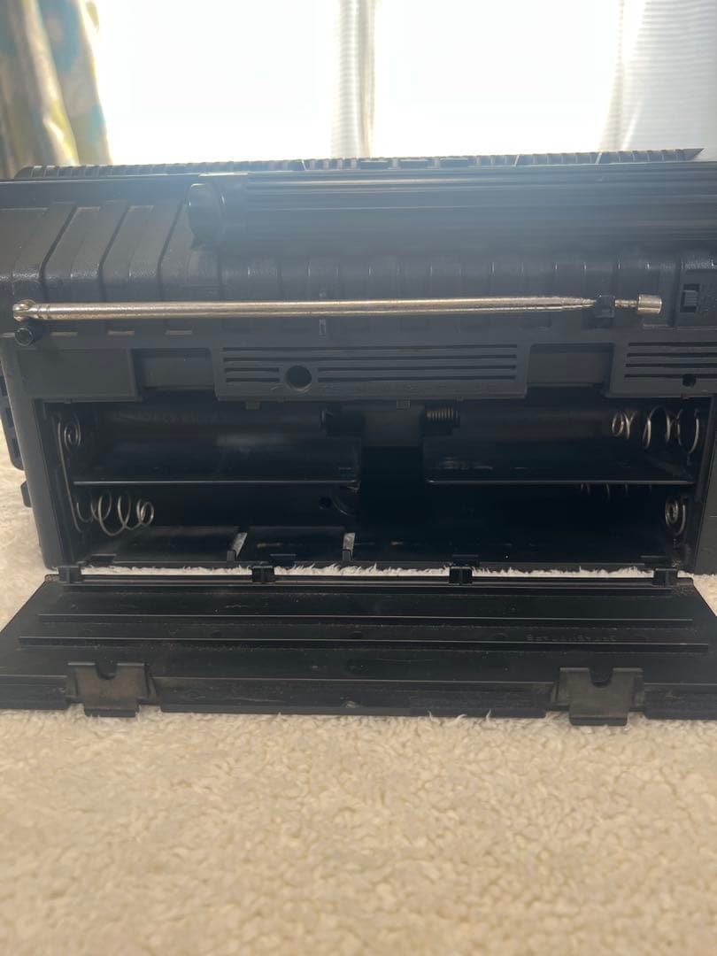 SHARP QT-25CD ラジカセ 動作未確認 破損あり 現状品