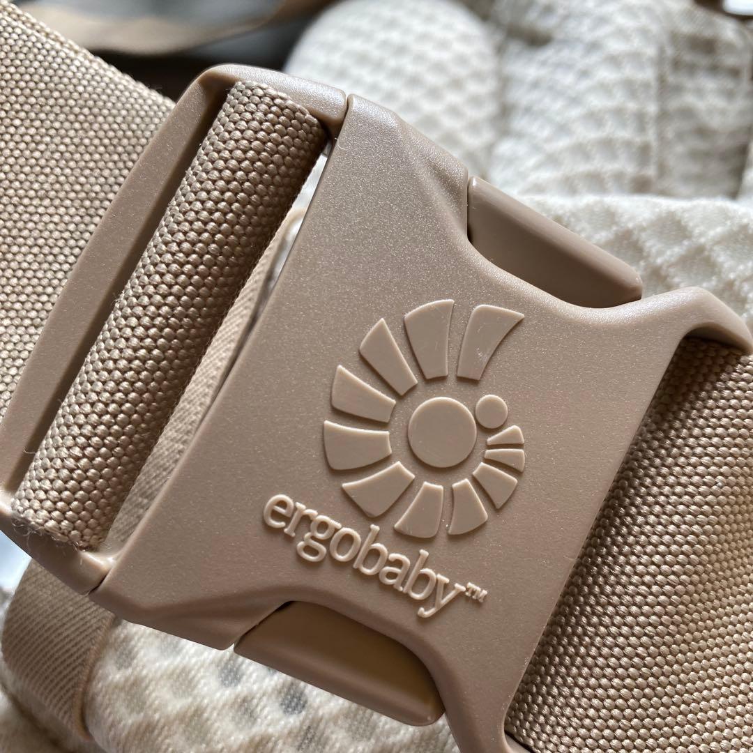 美品　エルゴベビー 抱っこ紐 ベージュ　メッシュ