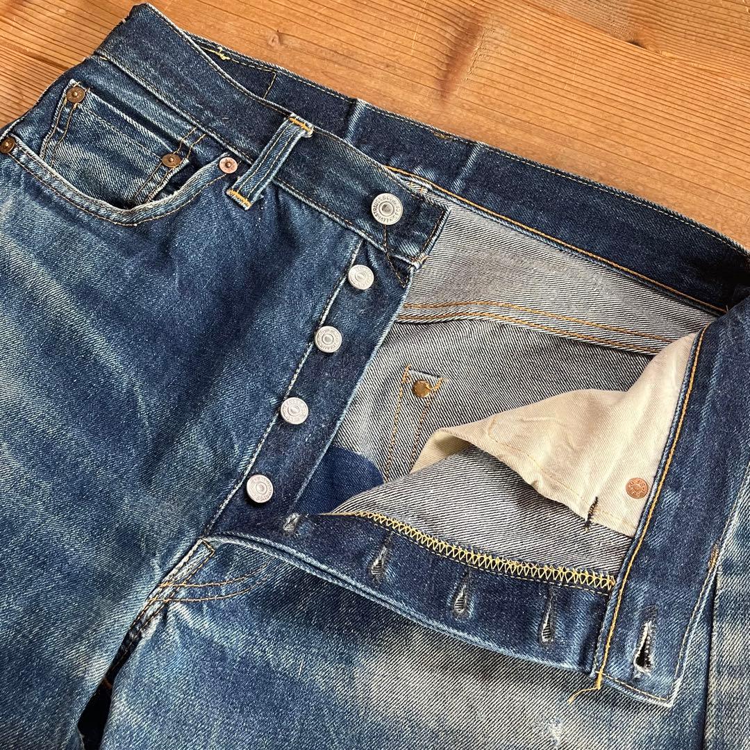 色落ち激渋 90s Levi's501XX 1955 赤耳 555 ハチノス極上