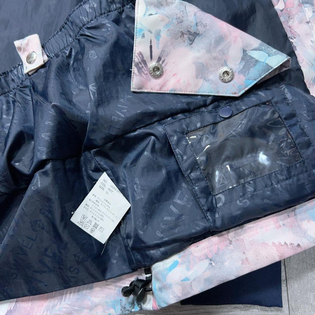 美品 Swivel スノーウェアウェア レディースXL スキーウェア 総柄